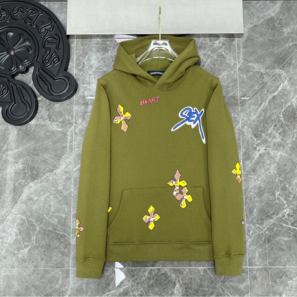 ⭐️⭐️Chrome Hearts Graffiti Spider Web Hoody Sweatshirt - Picture 1 of 8